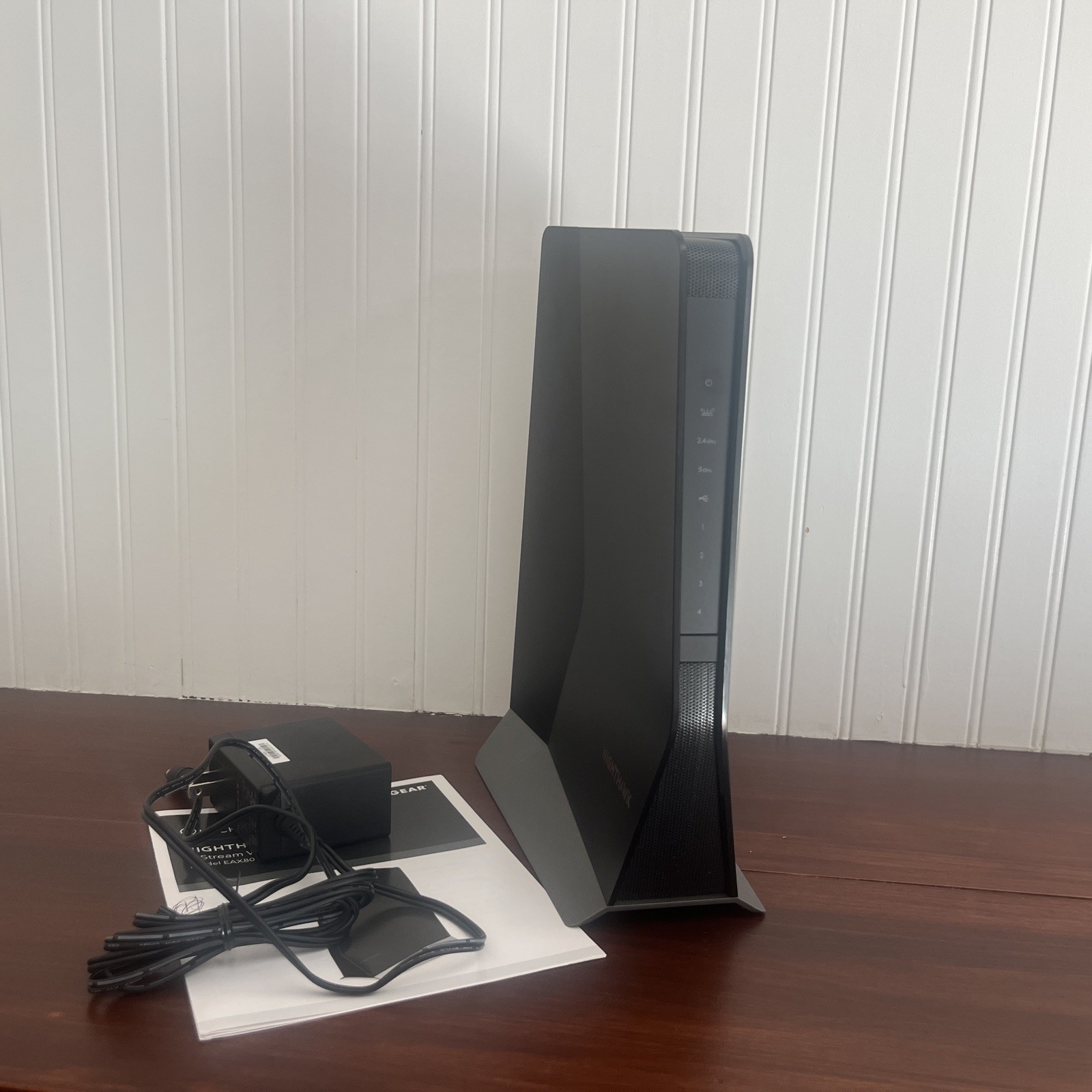 NETGEAR Nighthawk AX8 EAX80 AX6000 Dual-Band WiFi Extender 4-Port Black