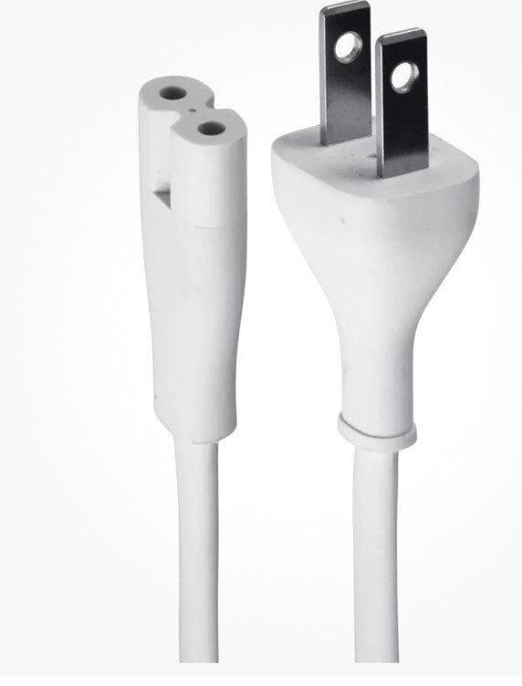 Apple Power Cable 2 Prong 125v 2.5a A3 