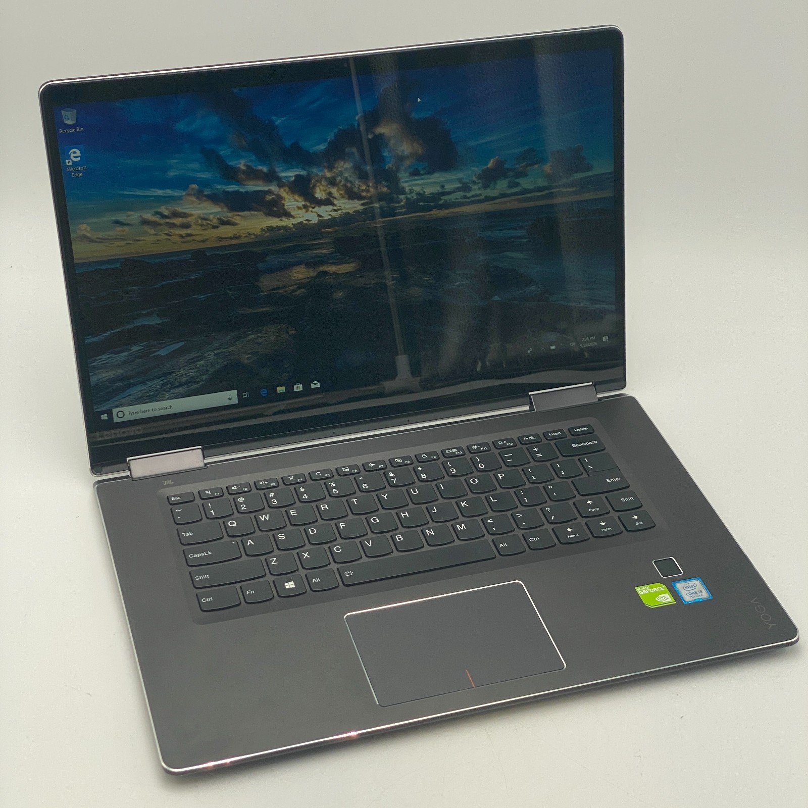 Lenovo Yoga 710 Core i5 7th Gen RAM 8GB SSD 256GB NVIDIA 940MX Touch - *Display*