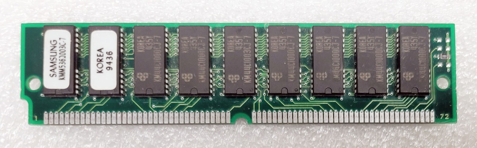 Samsung Samsung KMM5362003C-7 8MB 70ns 72pin memory module