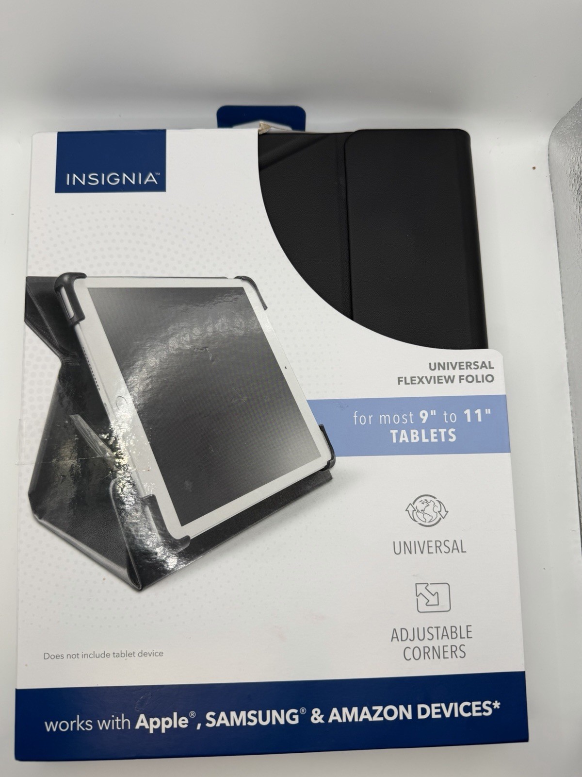 Insignia Universal FlexView Folio Case 9-11 Inch Tablet