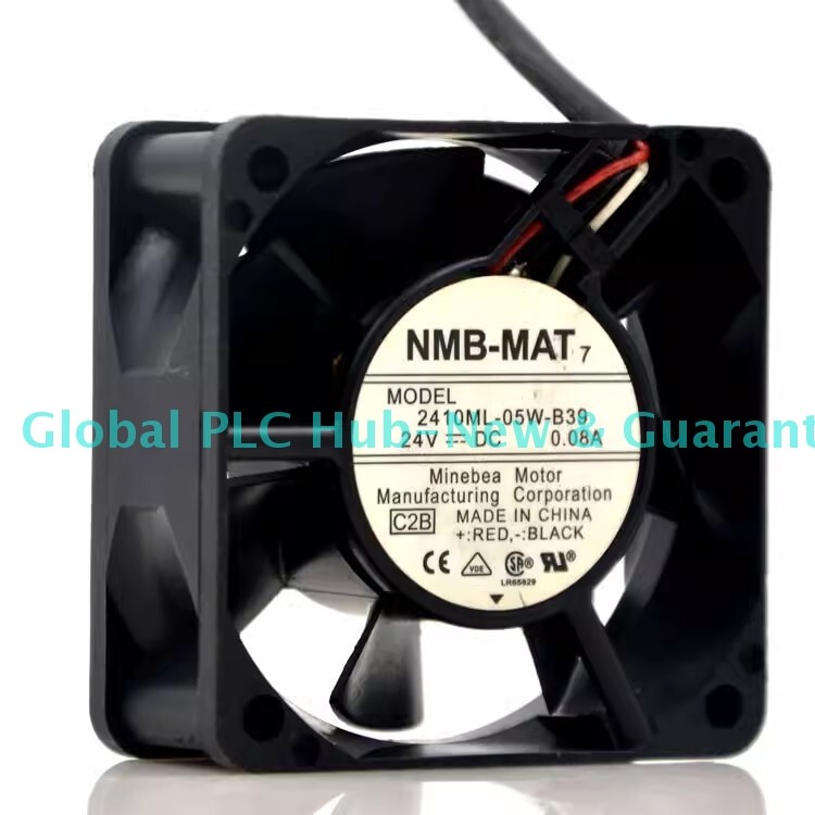 NMB 2410ML-05W-B39 6025 DC24V 0.10A 6CM 3-Wire Cooling Fast shipping 1PCS