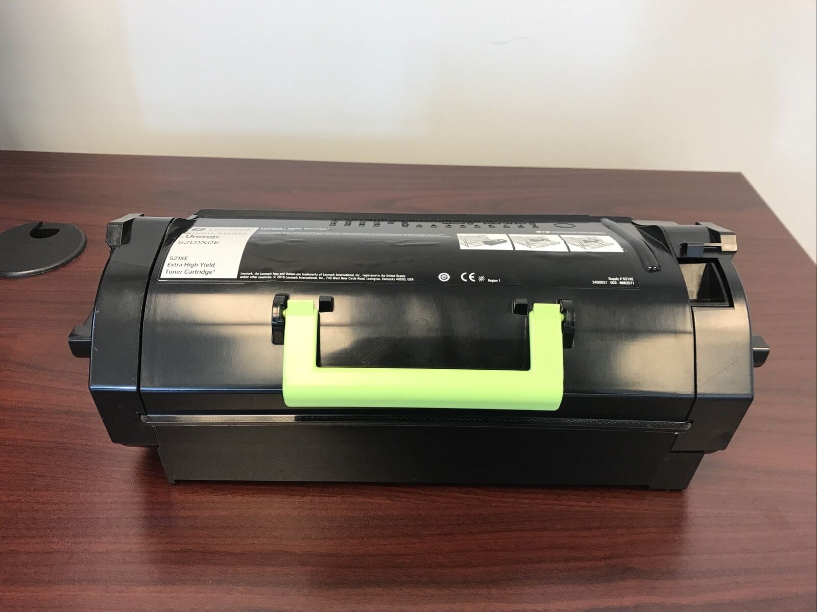 GENUINE Lexmark 521XE 52D1X0E Black Toner Cartridge For MS811 MS812 / 100% Full