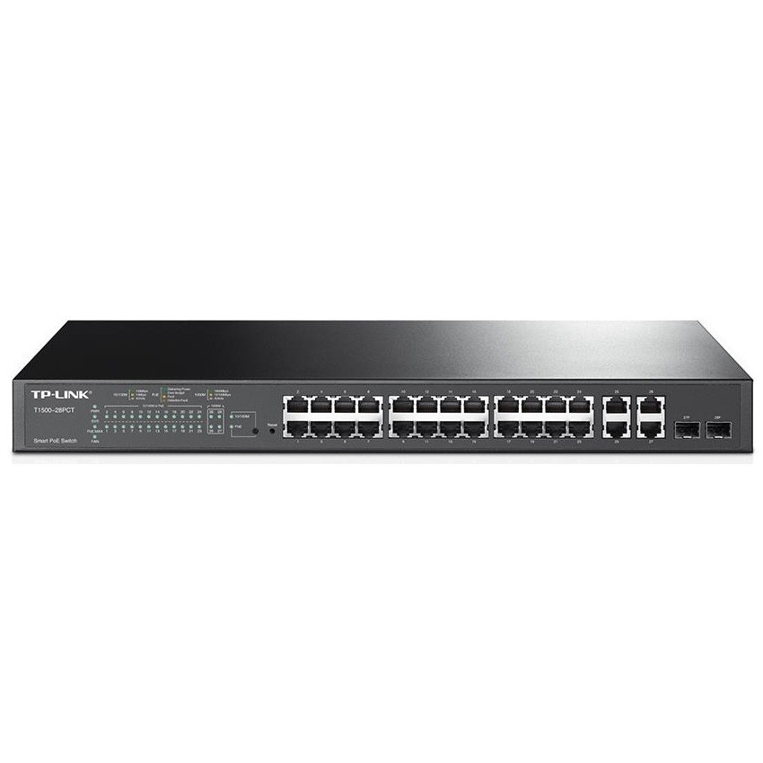 TP-Link T1500-28PCT (TL-SL2428P) JetStream 24-Port 10/100Mbps + 4-Port Gigabit
