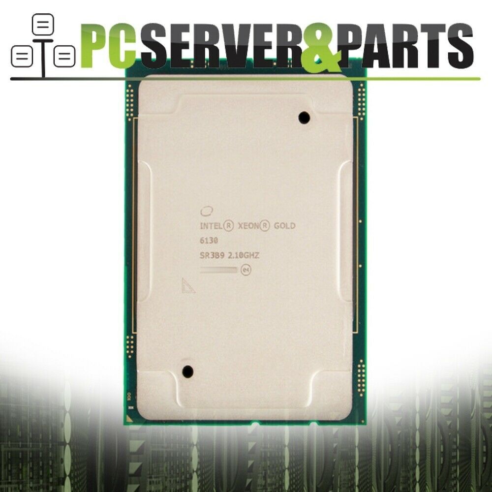 Intel Gold 6130 SR3B9 2.10GHz 22MB 16-Core LGA3647 CPU Processor
