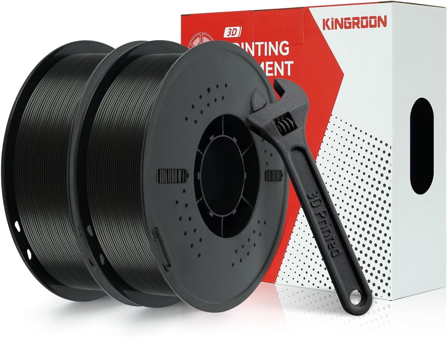 Odorless PETG 3D Printer Filament - 250g Spool, High Thermal Resistance, 1.75mm