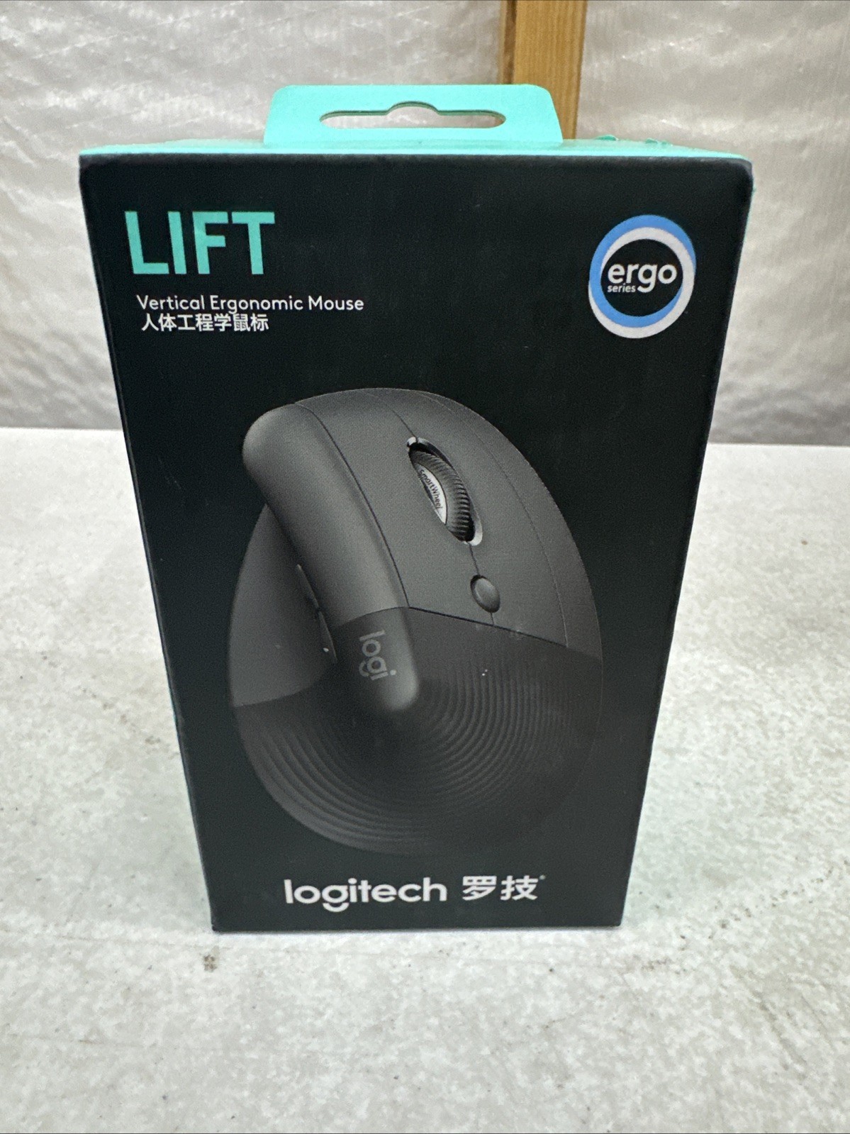 NEW LOGITECH LIFT VERTICAL ERGONOMIC MOUSE COLOR GRAPHITE 910-006466