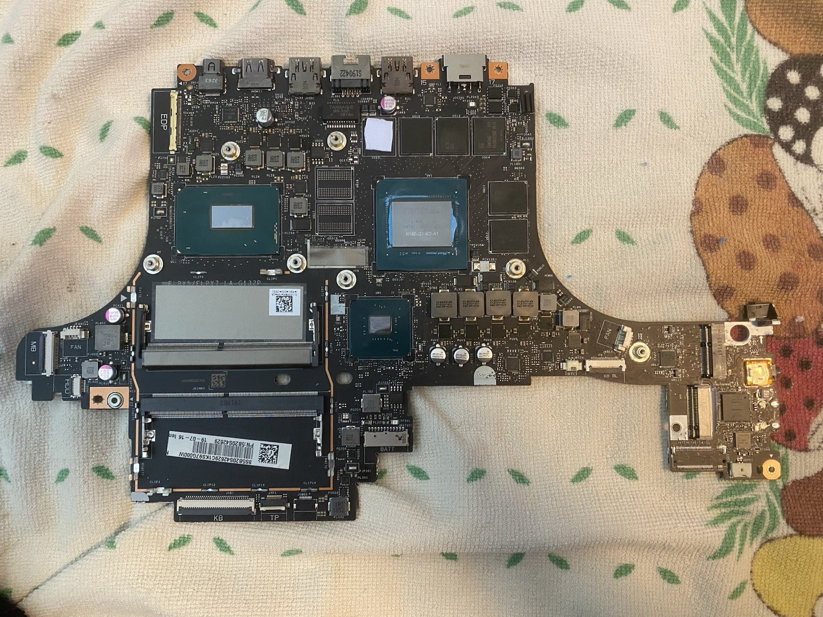 Lenovo Legion Y740-17IRHg Dead Logic Board