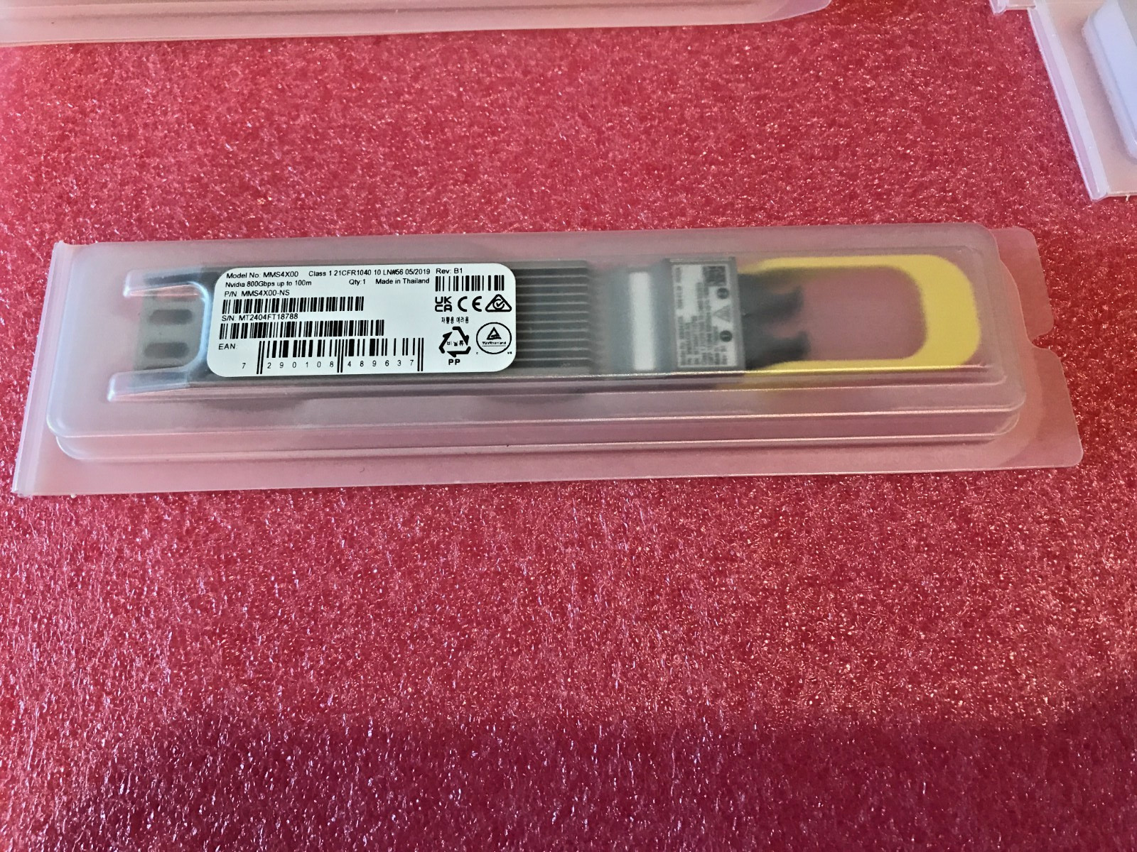 NEW NVIDIA MMS4X00 MMS4X00-NS Twin-port OSFP 1310NM 800G UP TO 100M Transceiver
