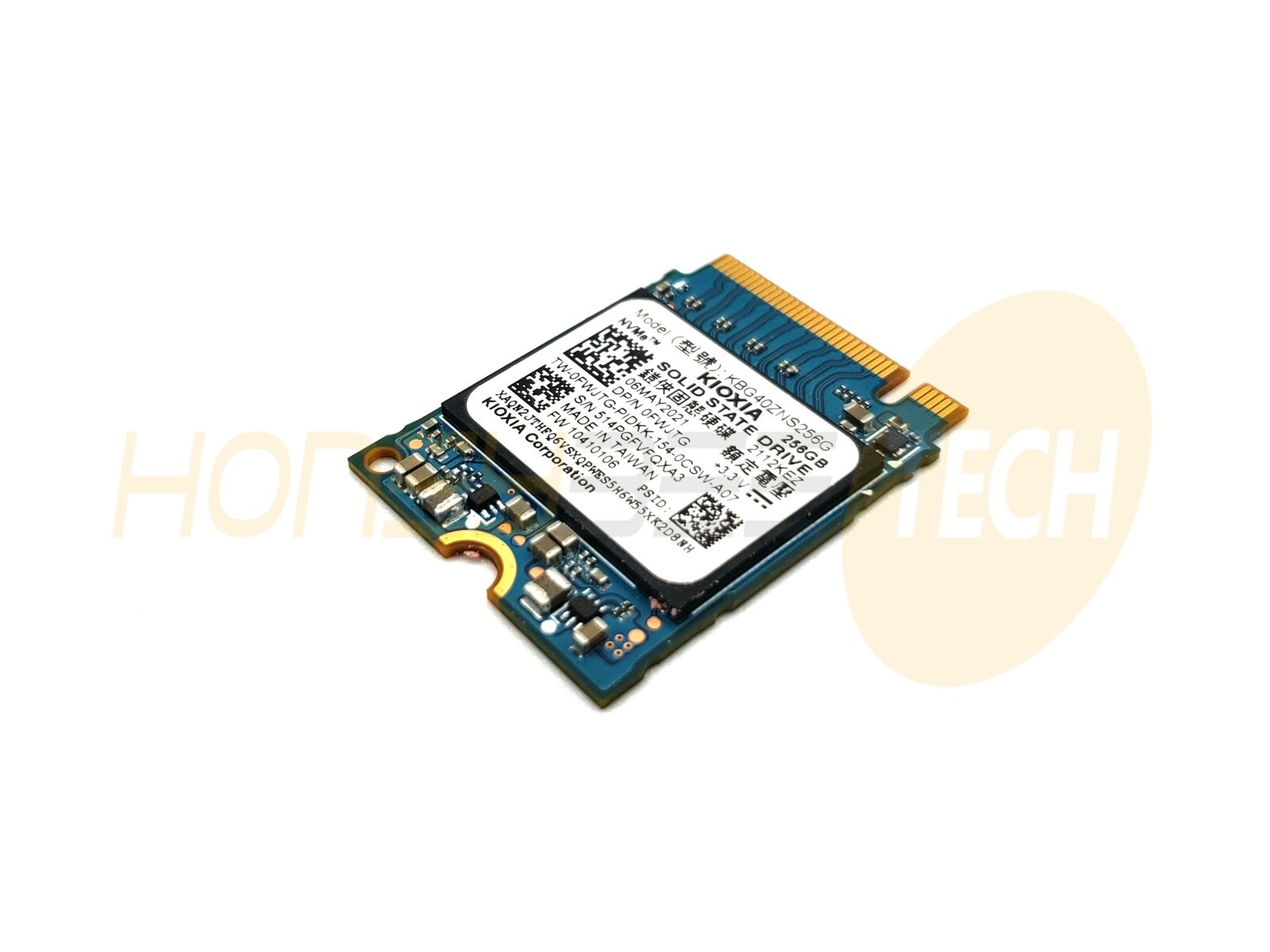 GENUINE DELL LATITUDE 5420 256GB PCIE NVMe M.2 SOLID STATE DRIVE FWJTG TESTED