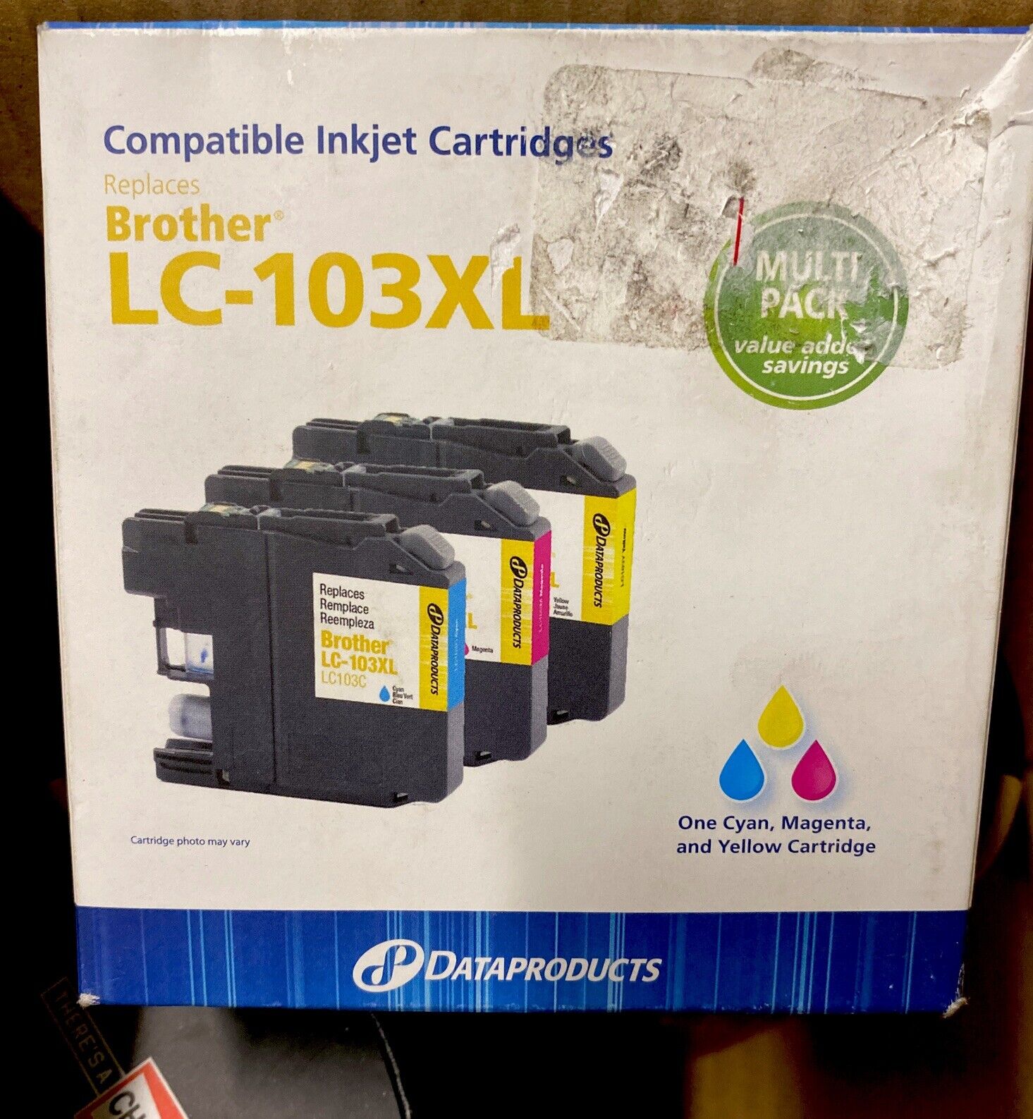 Data Products DPCLC103B Ink Jet Cartridge Multi Pack Replaces Brother LC-103XL