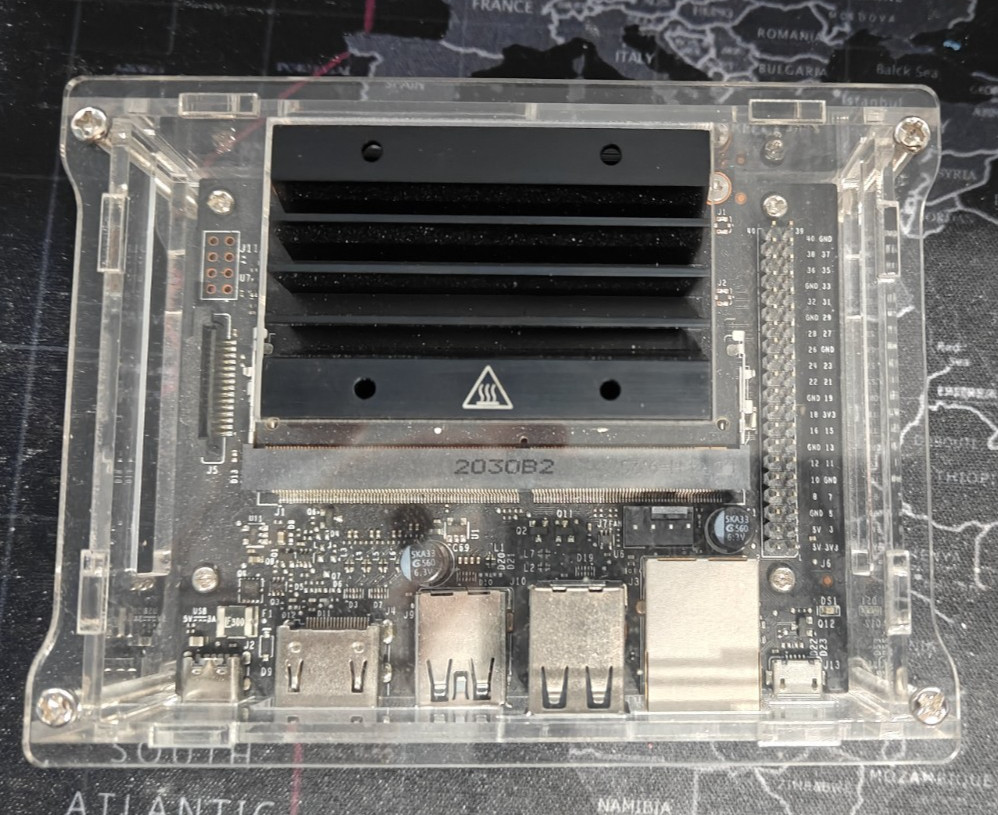 NVIDIA NANO 2GB DEVELOPER KIT JETSON P3541 , clear case, power supply