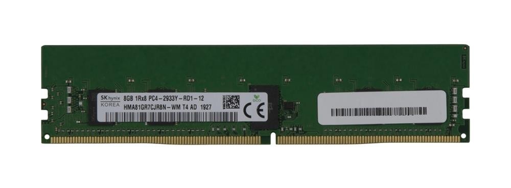 SK Hynix 8GB DDR4-2933Y 1Rx8 ECC RDIMM Server RAM CL21 288-Pin HMA81GR7CJR8N-WM