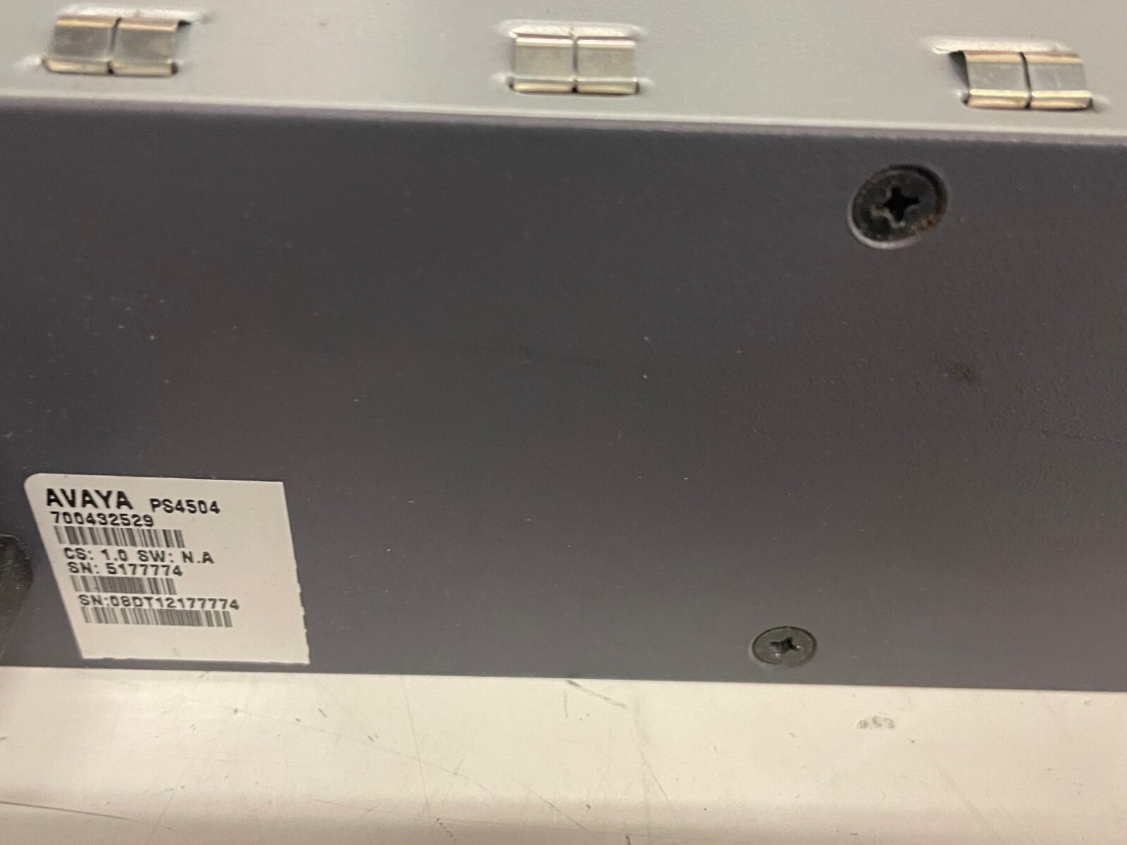 Avaya 700432529 PS4504 Power Supply for G450 dpsn-400bb