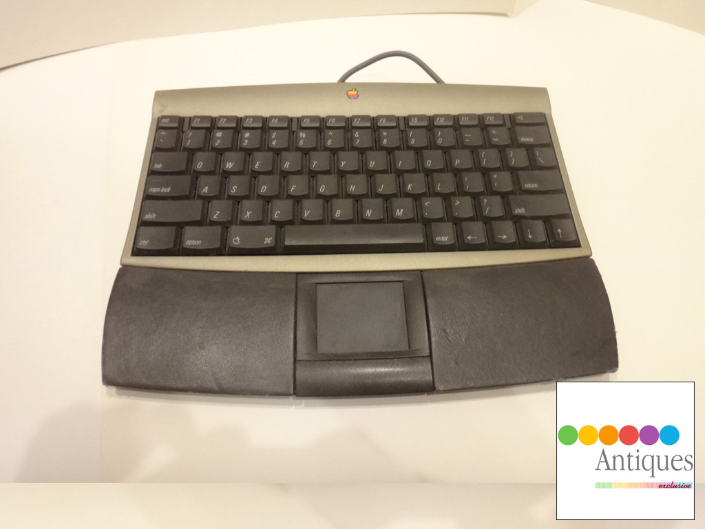 Apple Twentieth Anniversary Macintosh Keyboard & Trackpad ADB Vintage M3459 RARE
