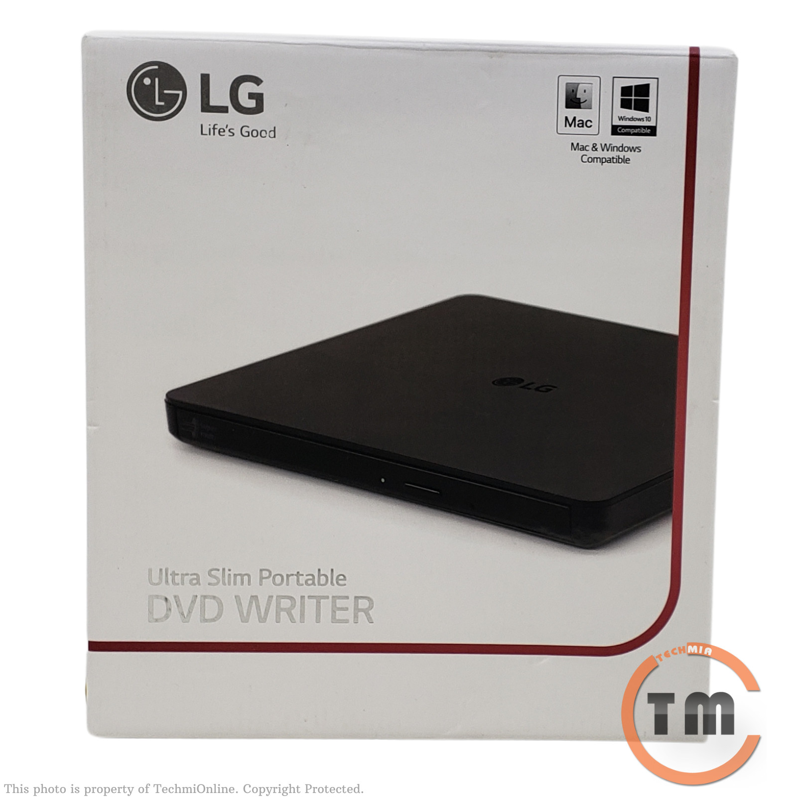 LG EX70 Ultra Slim Portable DVD Writer Windows/Mac (GP63EX70) - [LN]™