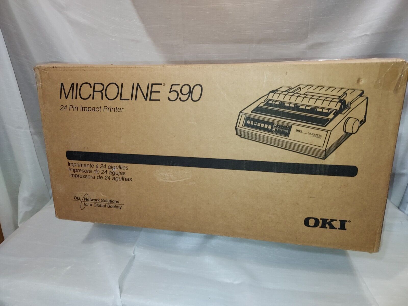 BRAND NEW IN BOX Oki Microline ML 590 Okidata Printer w/ 90 Day warranty