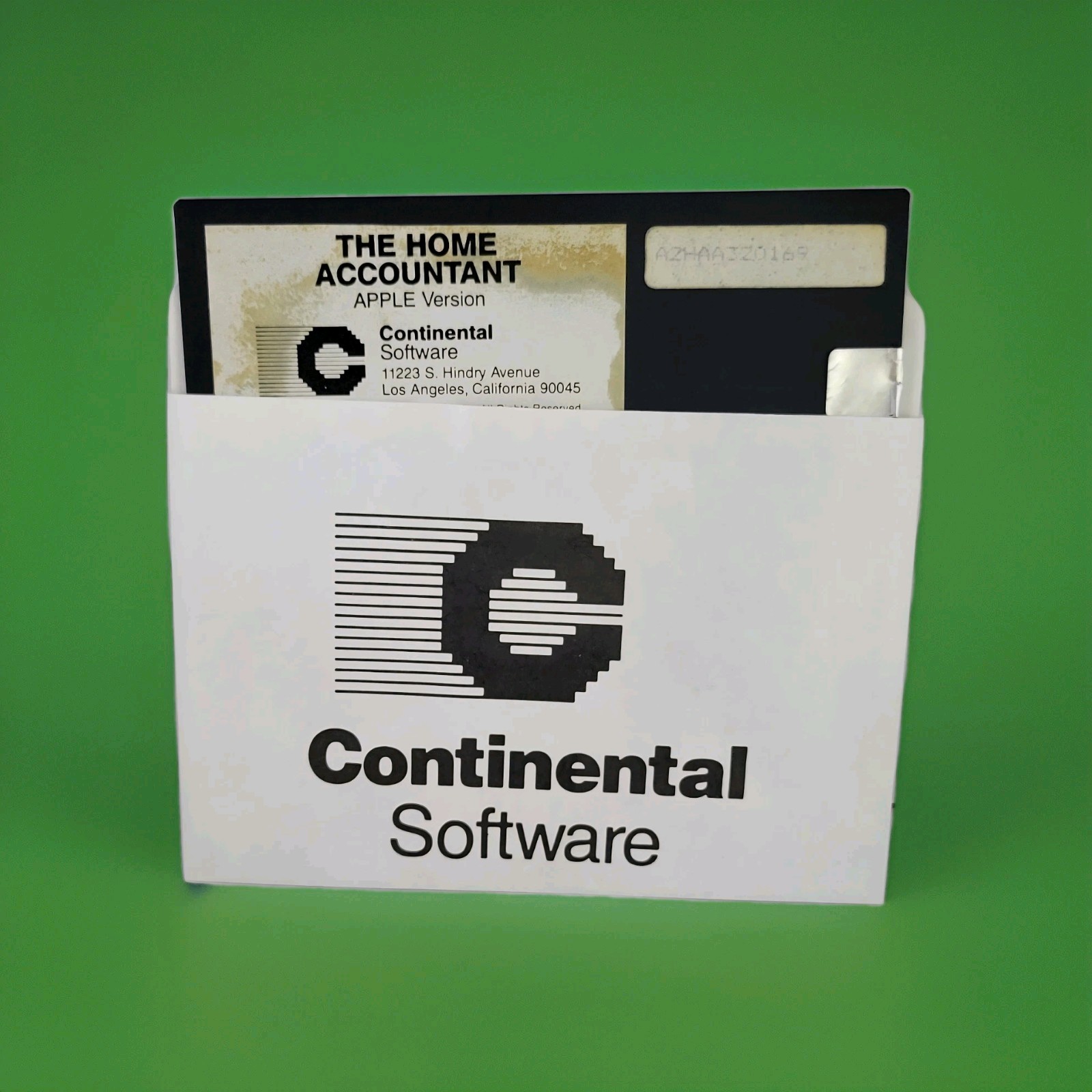Apple II Software The Home Accountant 1983 Continental Software CA USA Tested