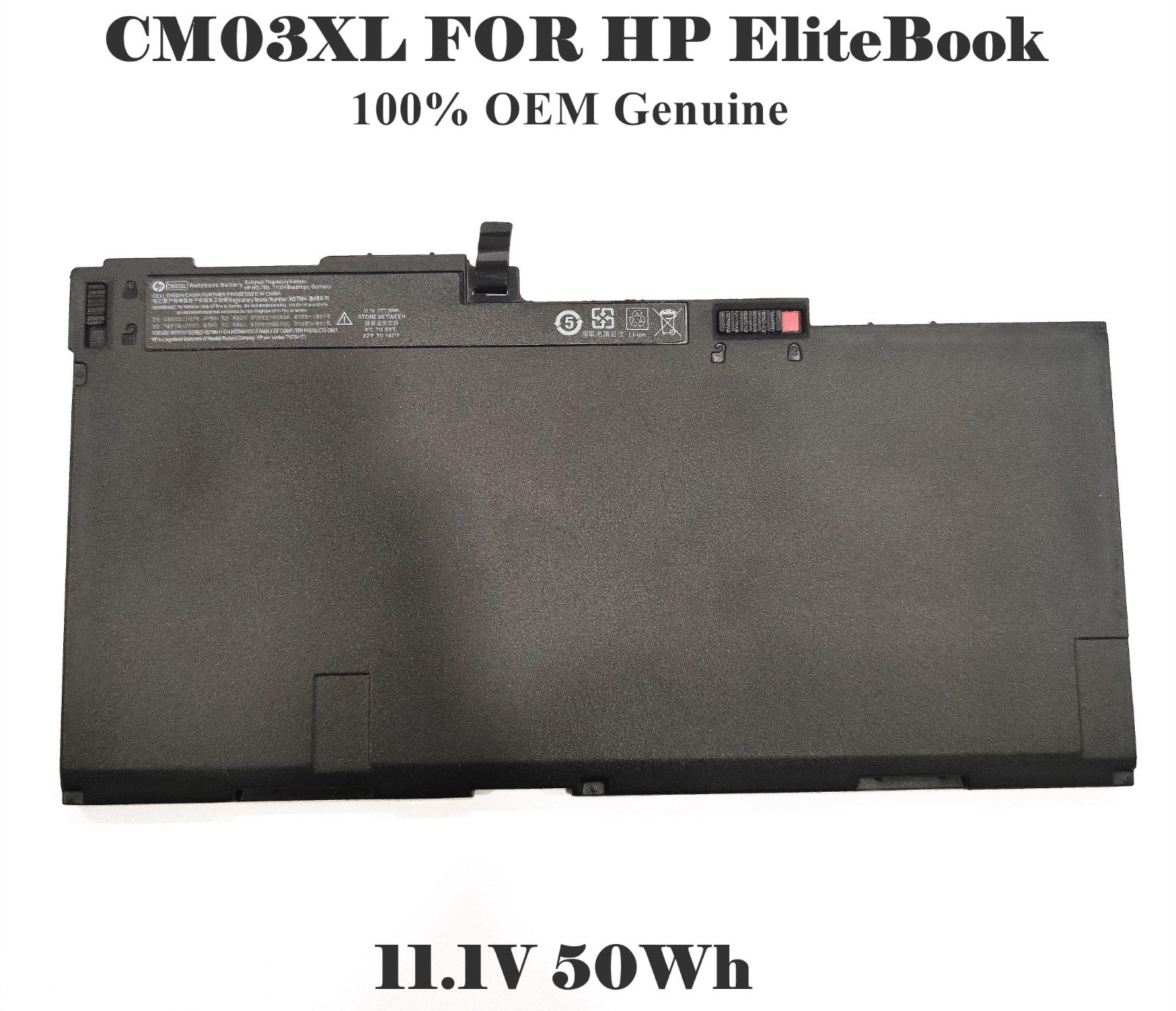 Genuine OEM CM03XL Battery for HP Elitebook 840 850 740 745 750 G1 G2 717376-001