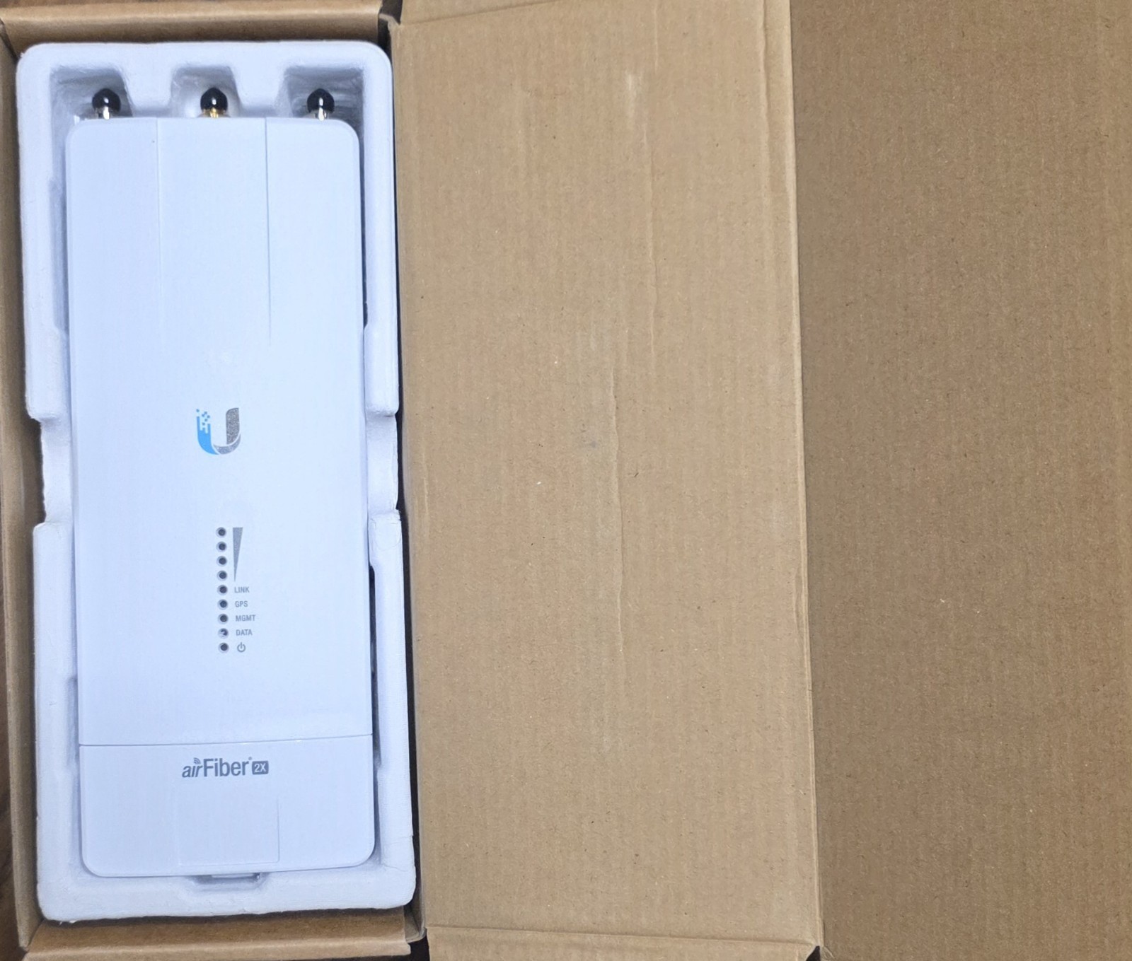 NEW UBIQUITI AF-2X-US AIRFIBER2X CARRIER BACKHAUL 2.4GHZ RADIO AIR FIBER 500MBPS