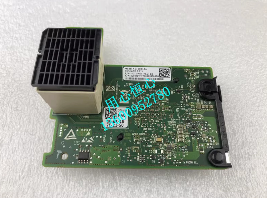 New Dell Mellanox CX315A 10Gb/s Dual Port Mezzanine Mezz Card 2T0WW 02T0WW.