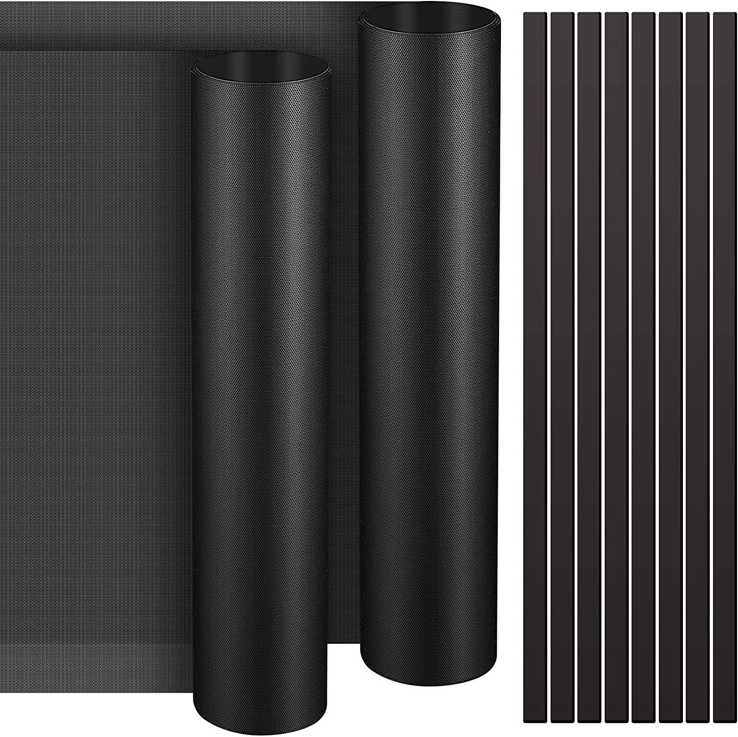Woanger 2 Pcs 1000 X 300 Mm DIY PC Case Dust Filter PC Fan Mesh Filter Floor Ven