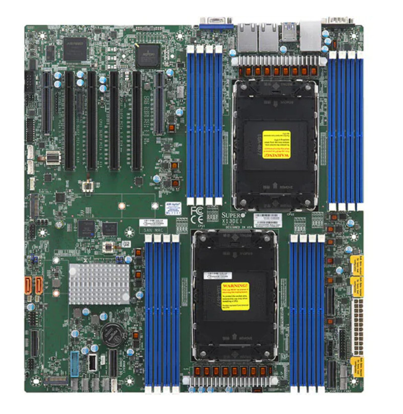 SuperMicro X13DEI Motherboard, 4th Gen Intel Xeon Scalable CPU LGA-4677 350W TDP