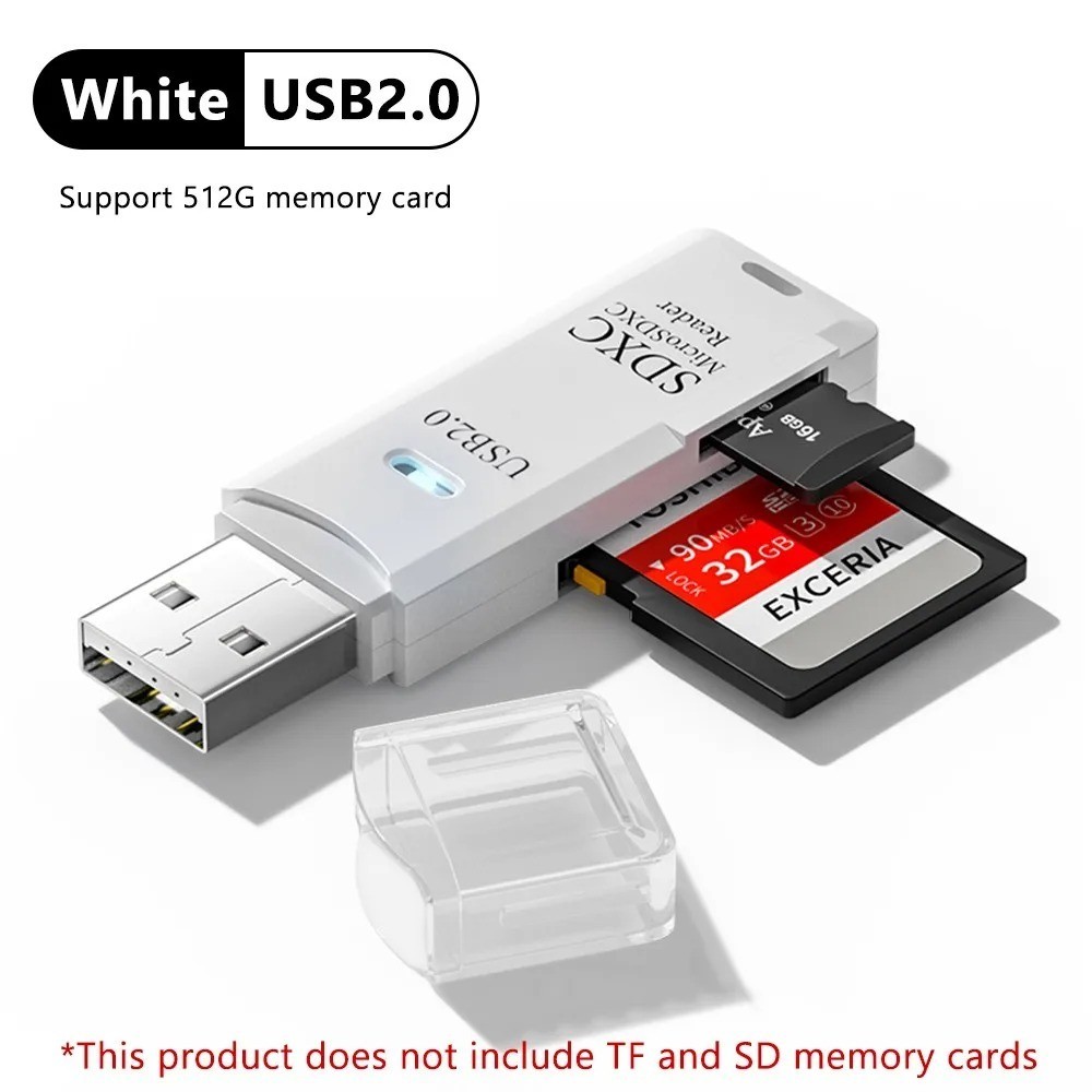 USB3.0 SD Card Reader for PC Micro SD Card to USB Adapter for Camera Memory C