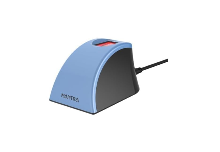 Mantra MFS110 L1 Fingerprint Scanner | Aadhaar RD Service | USB Biometric Reader