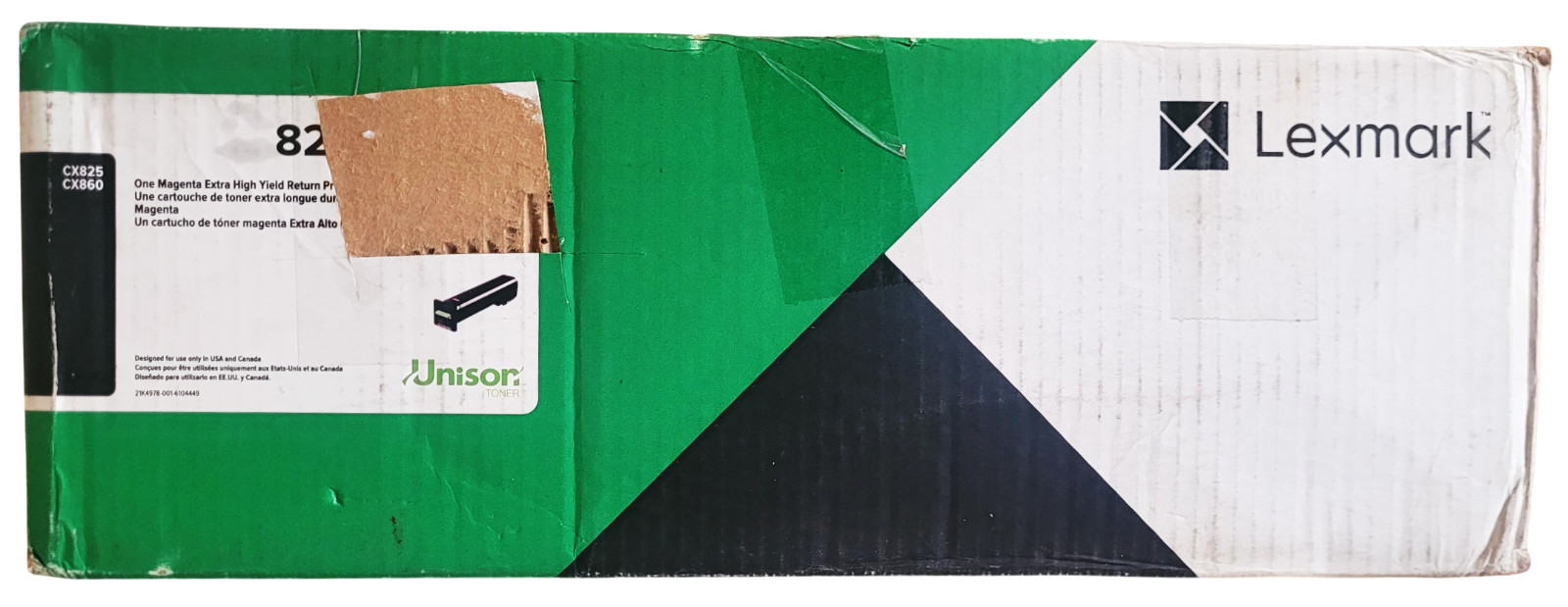 Lexmark 82K1XM0 Magenta Extra High Yield Toner Cartridge New Sealed-Open Box