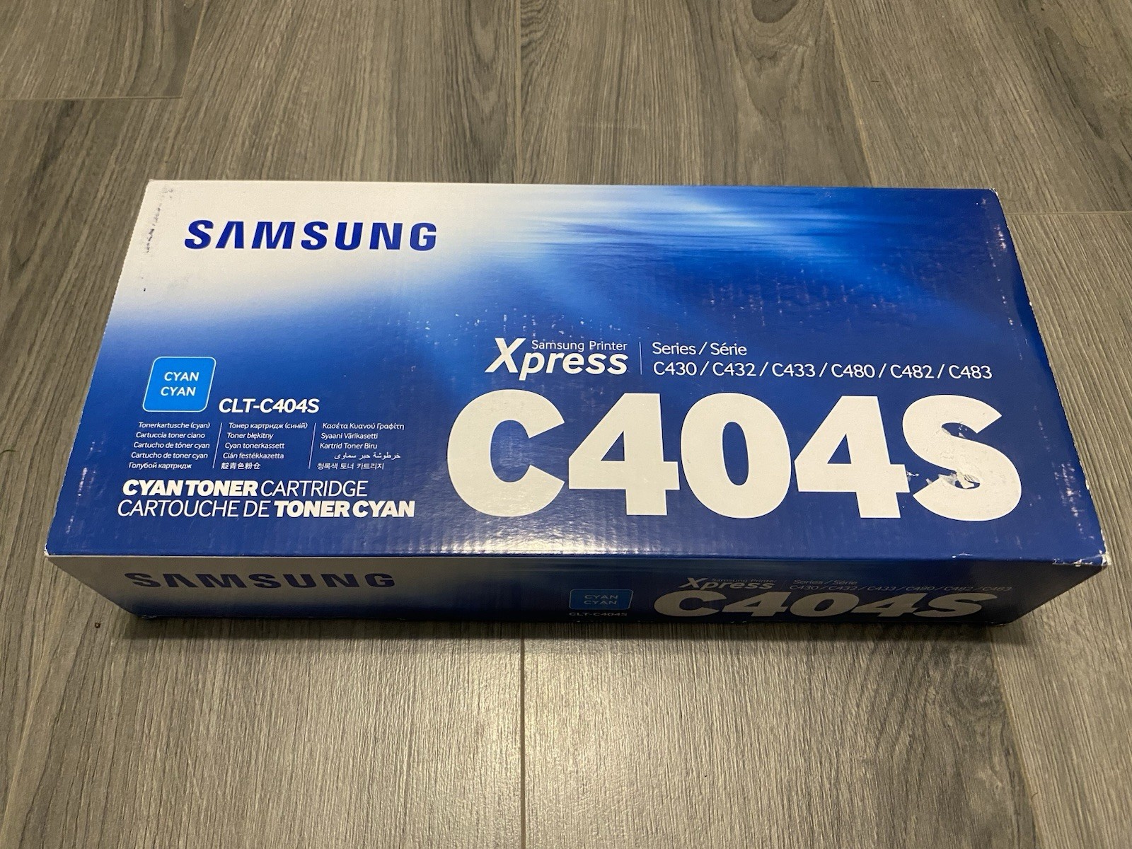 Genuine Samsung Clt-C404S Cyan Toner Cartridge