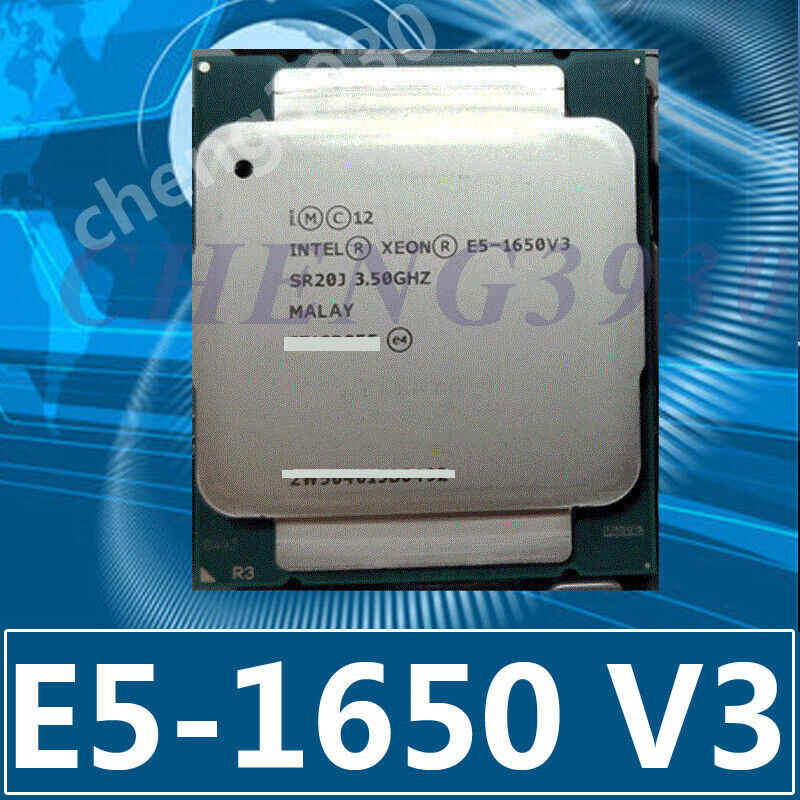 Intel Xeon E5-1650 V3 E5-1650V3 3.5GHz 15MB 6-Core  LGA2011-3 CPU Processor