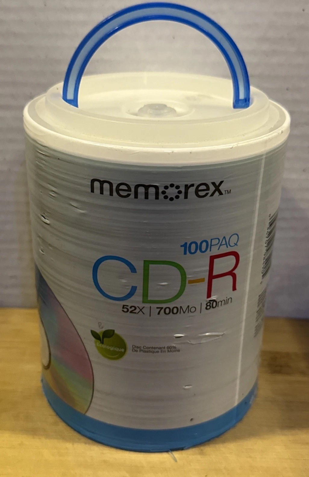 Memorex CD-R Digital Media - 52X 700mb 80Min - 100 Pack NEW SEALED ~ N6