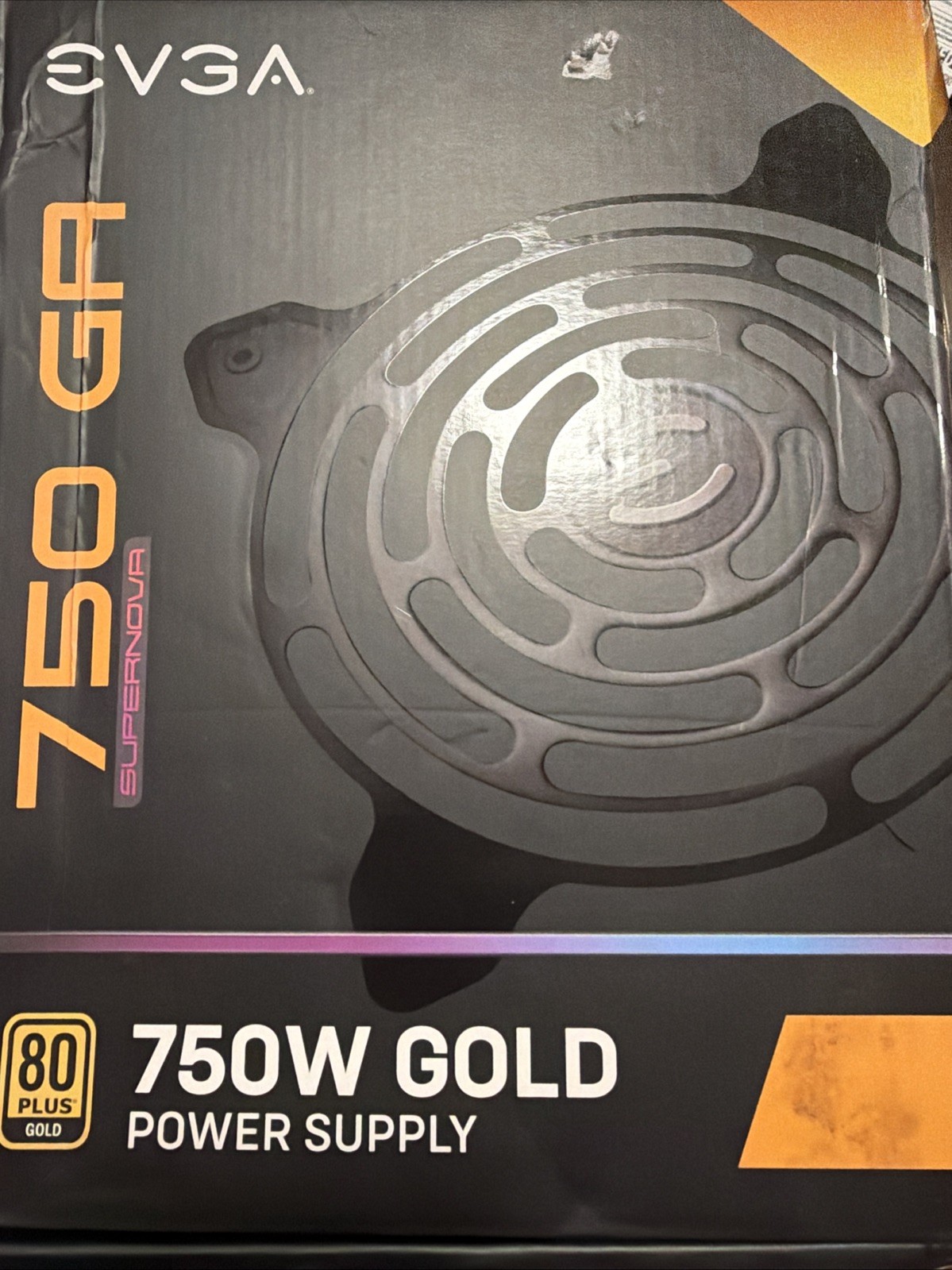 EVGA Supernova 750 GA 750W 80+ Gold Fully Modular Power Supply - Cables included