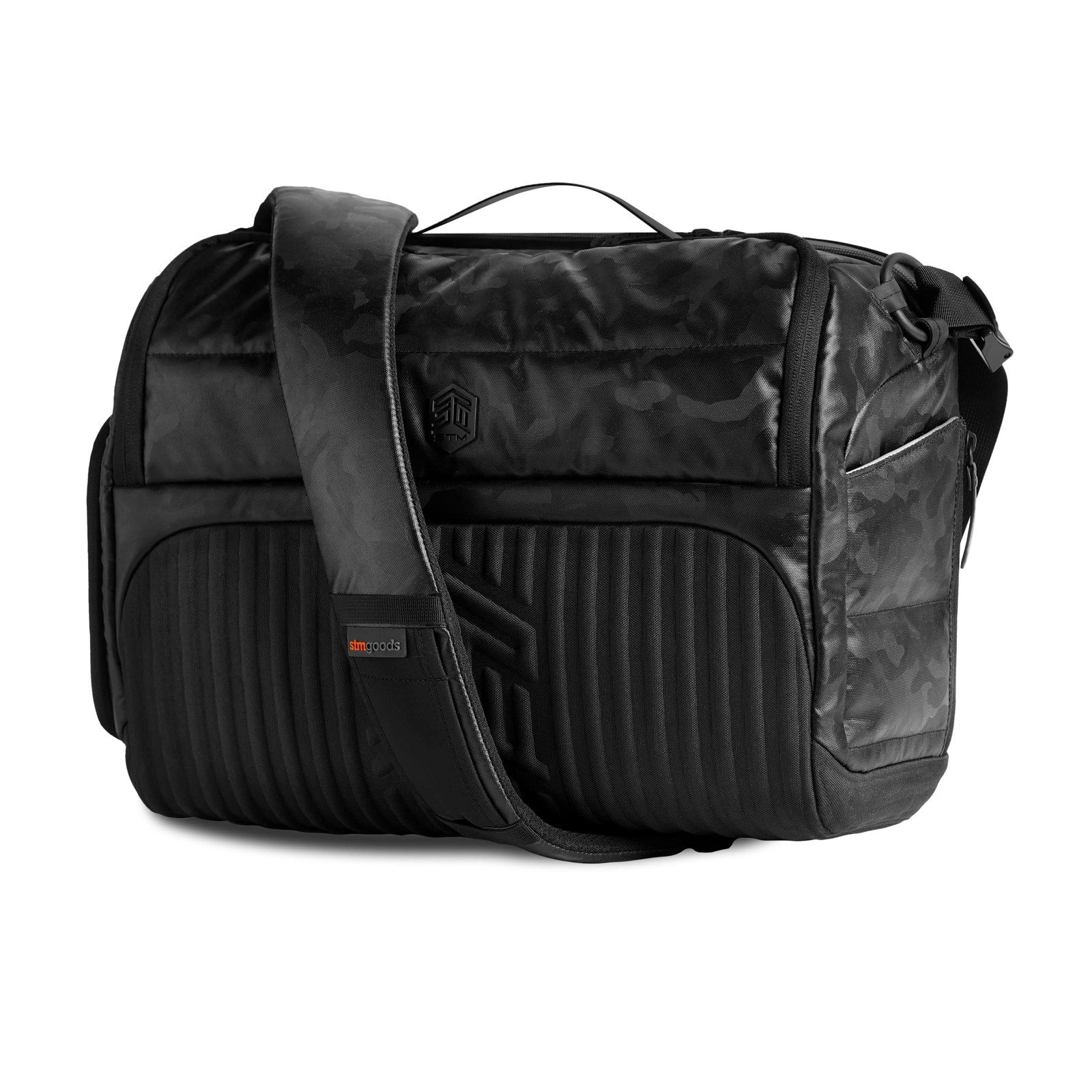 STM Dux 16L Premium Tech Messenger Bag - Carry On Travel Laptop Black Camo