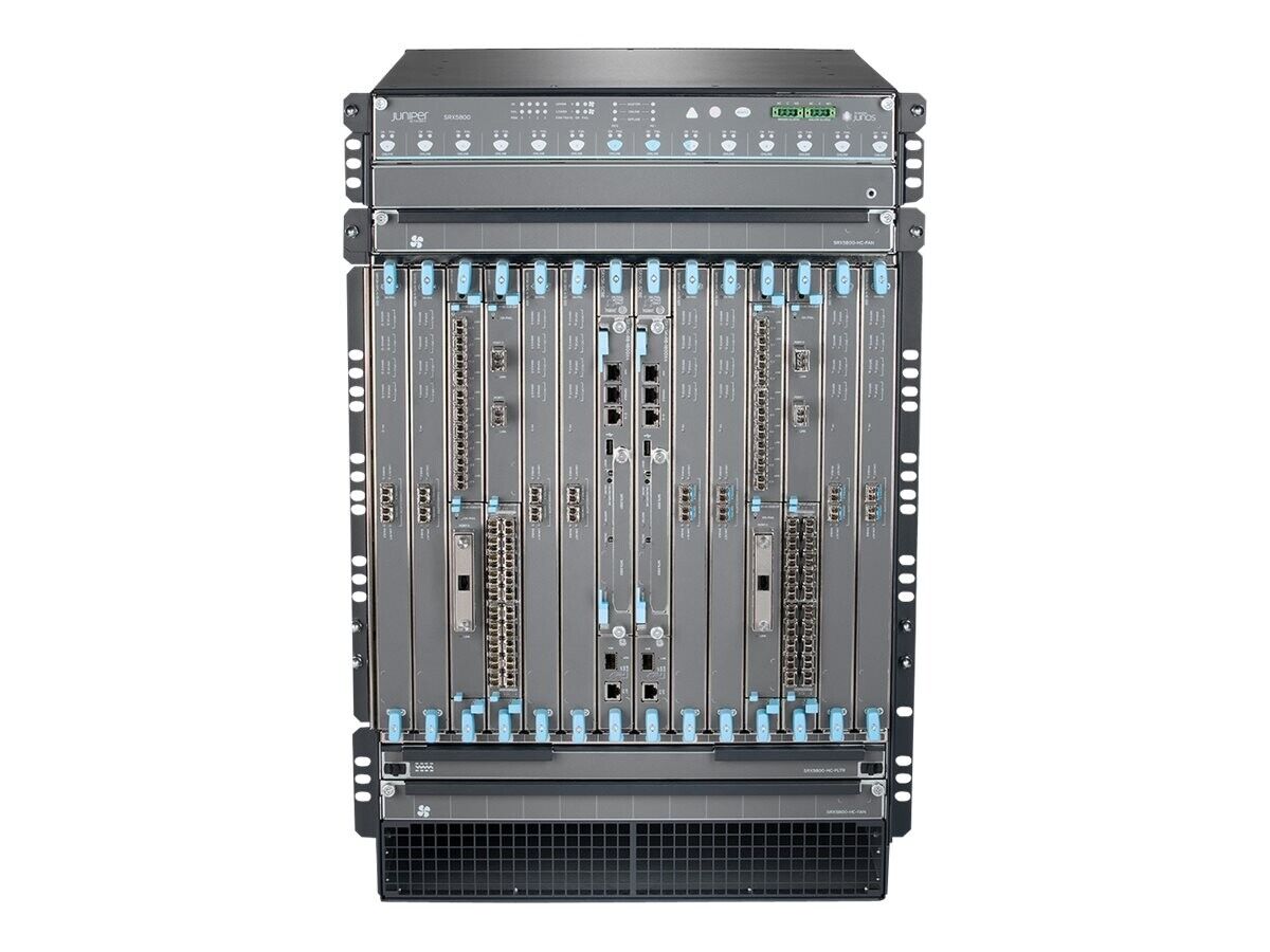 Juniper SRX5800 5800 Chassis with AC Power, 1 Year Warranty
