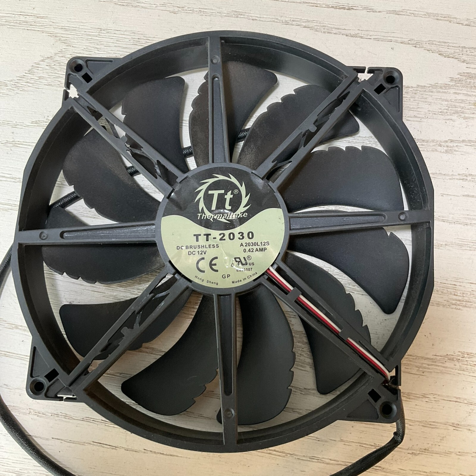 Thermaltake Core V21 Black Micro ATX Cube Computer - Front Panel TT-2030 Fan