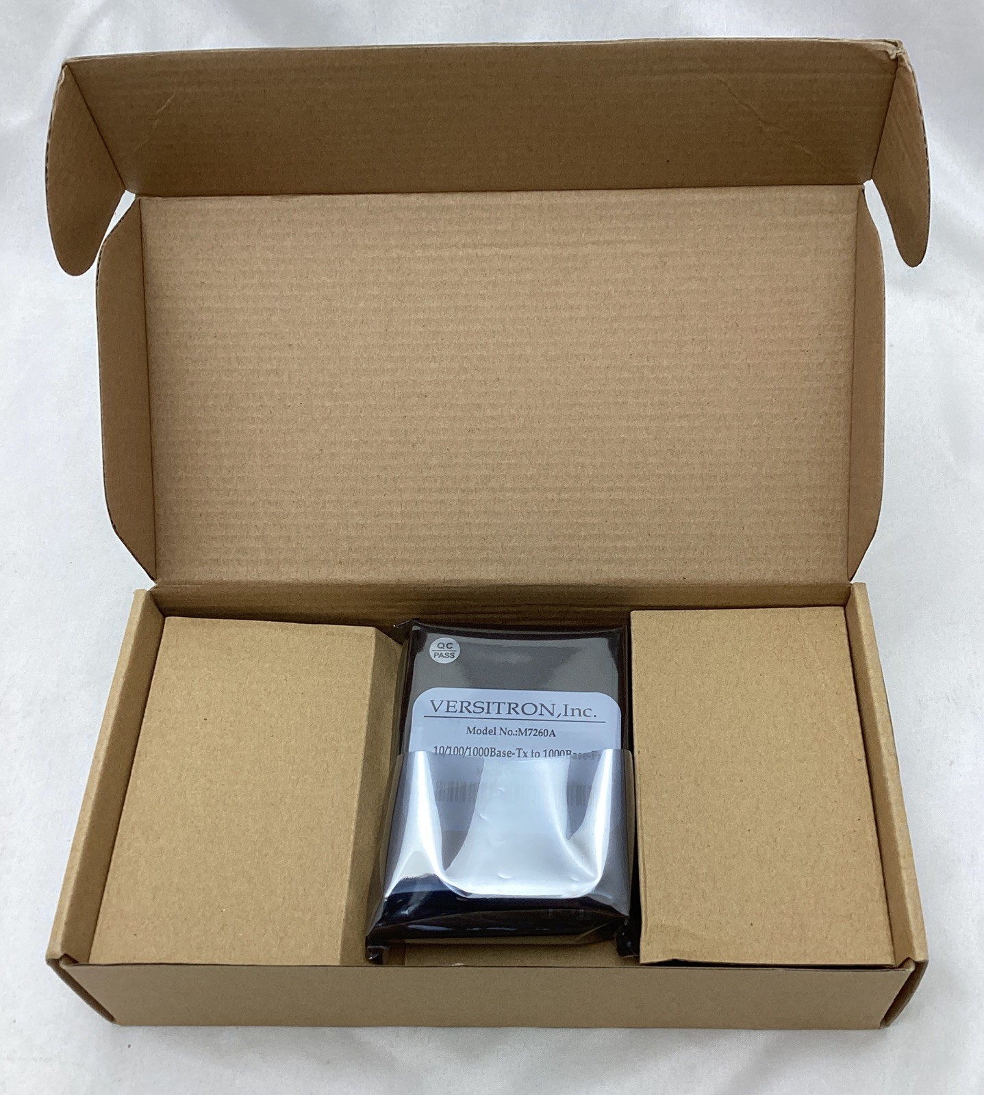 Versitron M7260A 10/100/1000Base-Tx to 1000Base-Fx Fiber Media Converter ~New