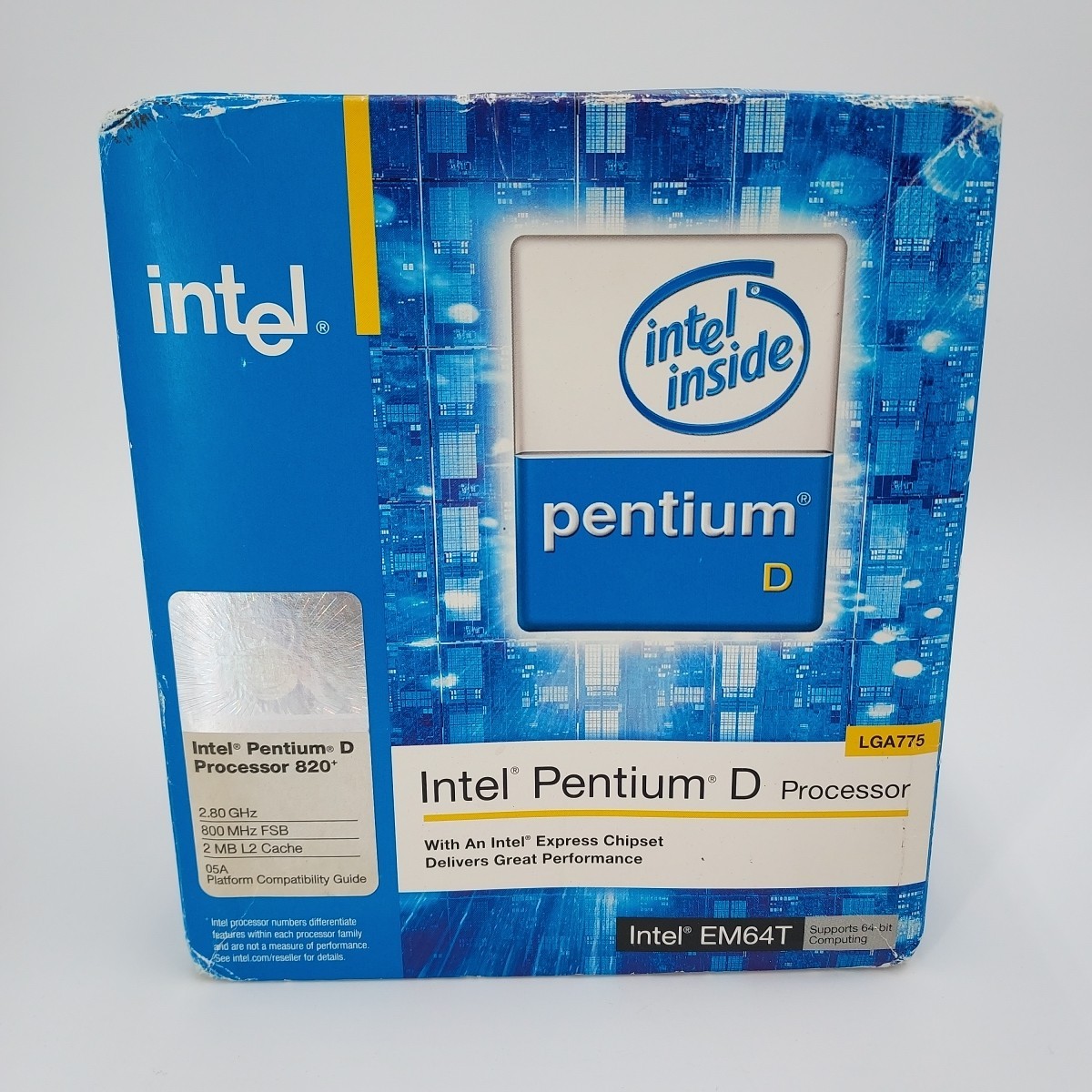 Intel Pentium D Processor 820 (LGA775) - Factory Sealed
