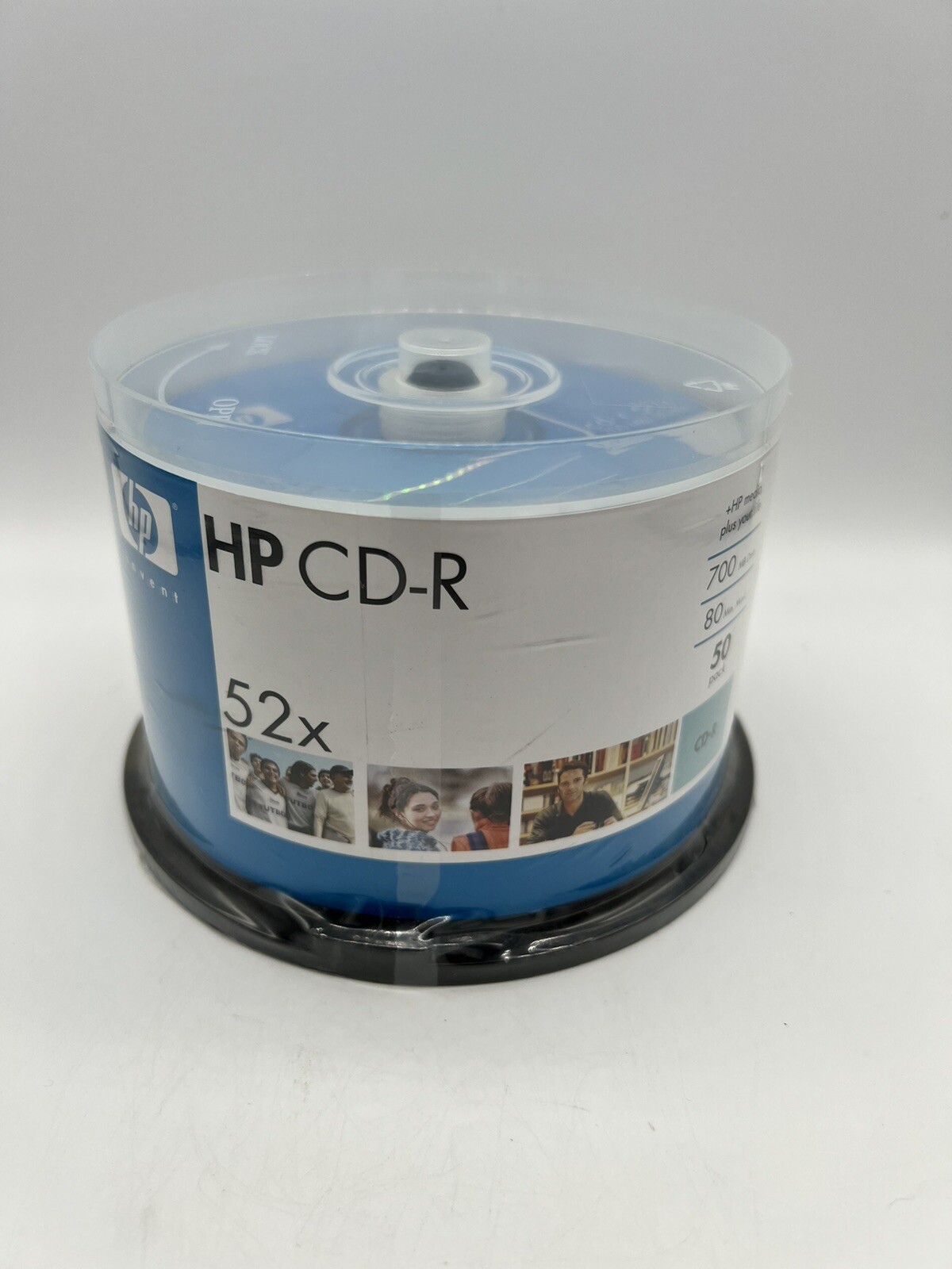 HP CD-R (CR00030XM) 700MB 52x Speed 50-Pack Discs Sealed