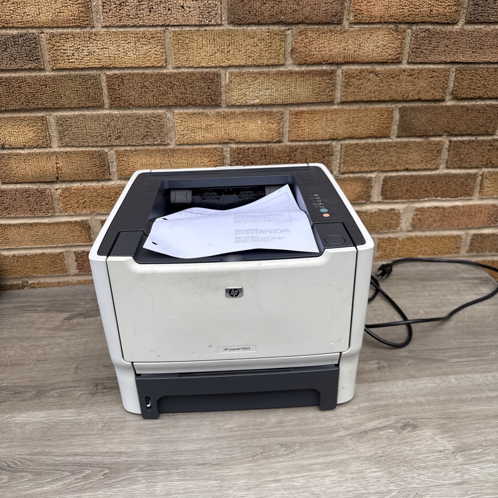 HP LaserJet P2015dn Laser Printer Clean Network, Duplex(2-Sided Print)