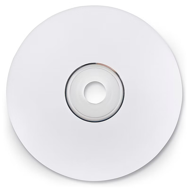 Pack of 200 Cd/Dvd Labels - Laser, White Glossy