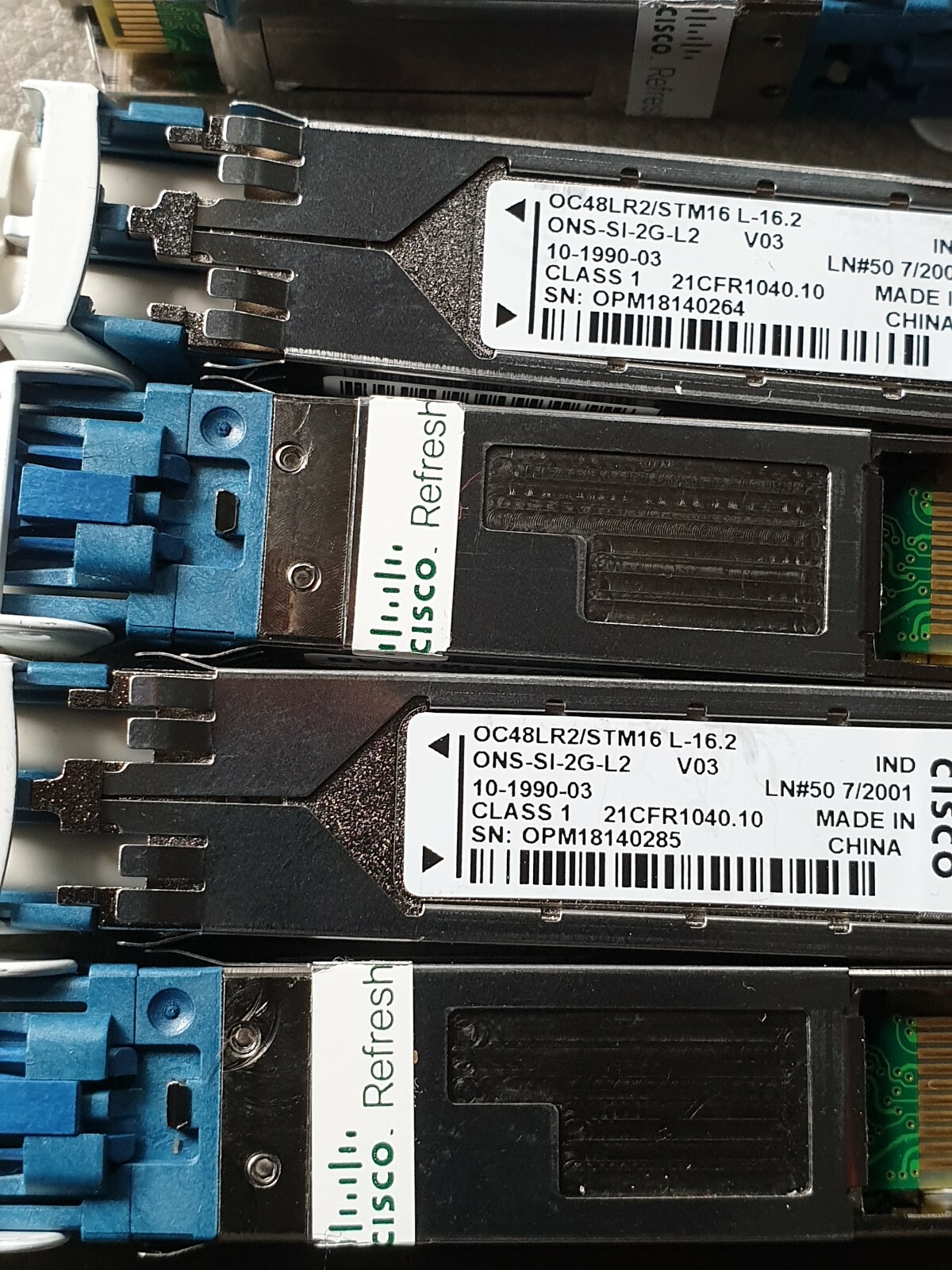 CISCO - ONS-SI-2G-L2 Transceiver Module Cosco Refresh# with Two Years Warranty 