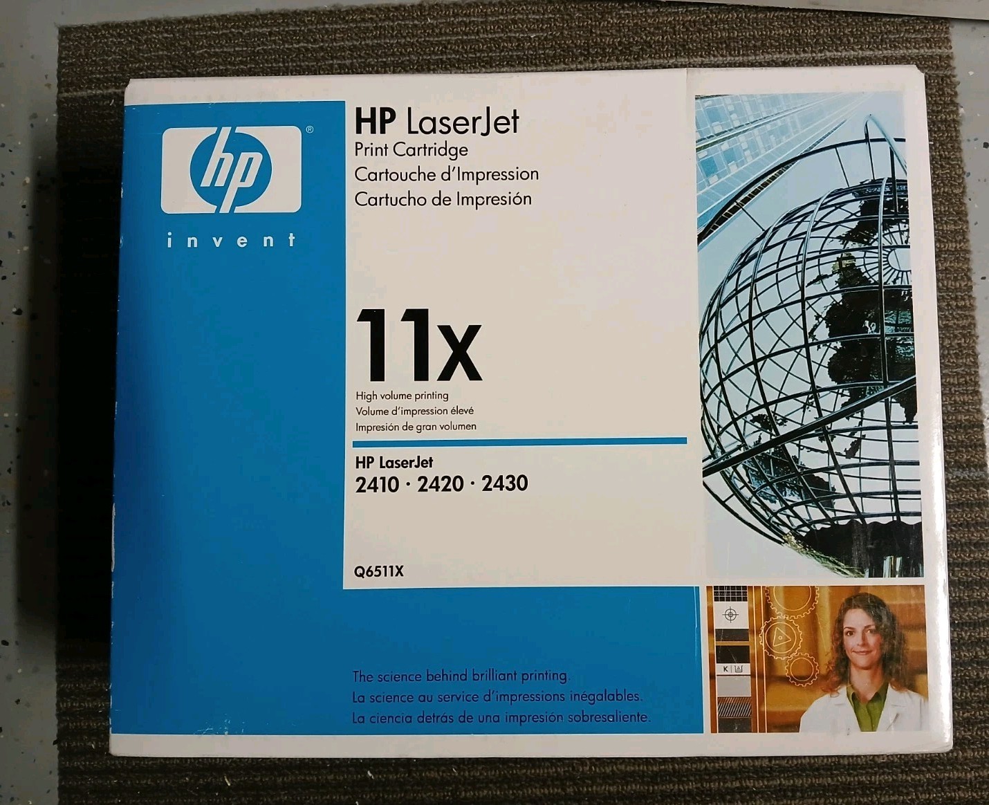 HP Q6511X 11X High Yield Black Original LaserJet Toner Cartridge LaserJet 2430