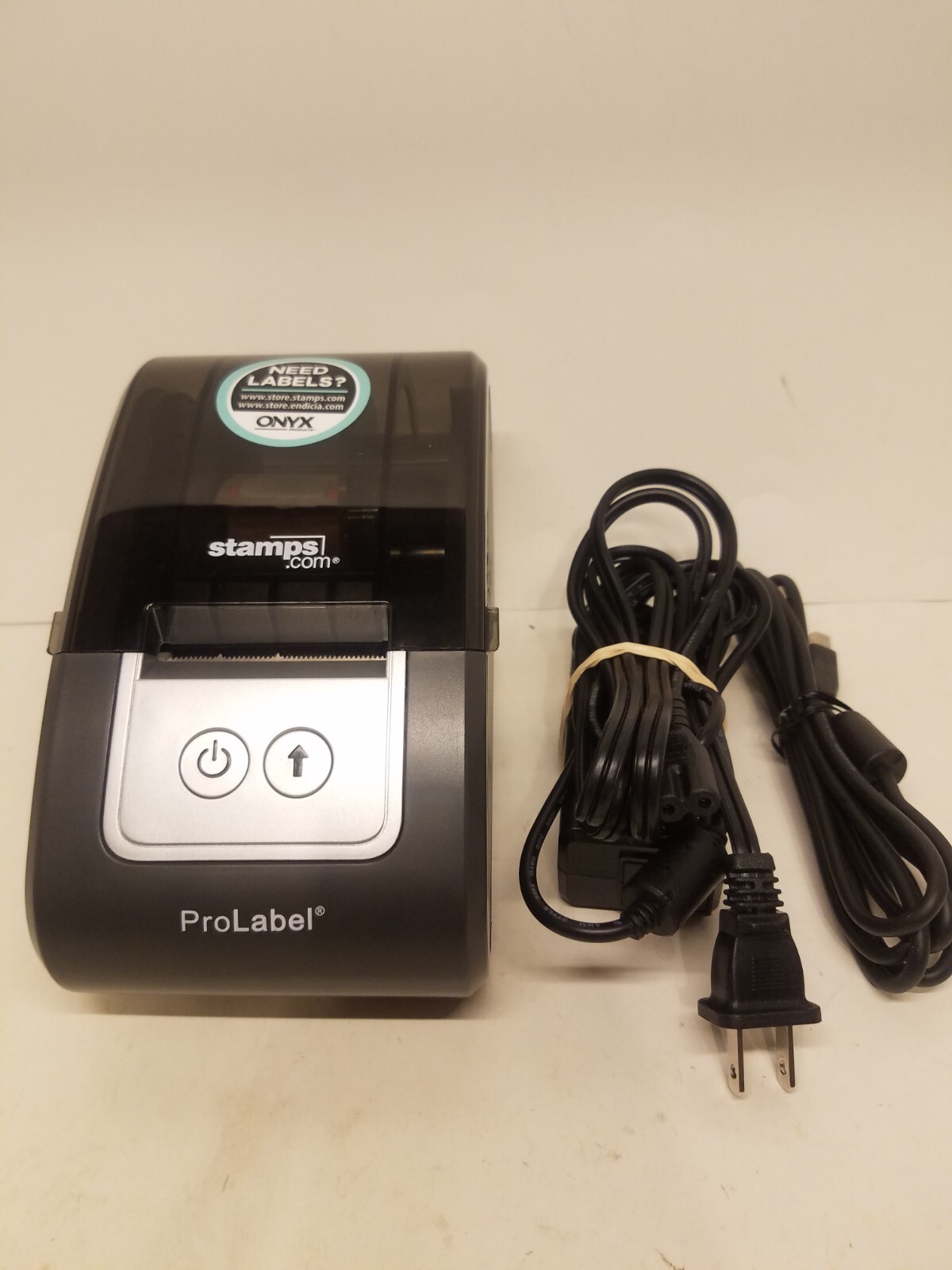 Stamps.com ProLabel P2 Thermal Printer -with cords NO stamps *READ 