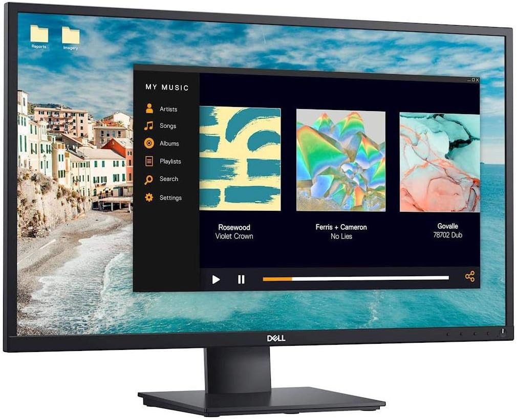 Dell E2720HS 27" LCD Anti-Glare Monitor - 1920 x 1080 Full HD VGA and HDMI