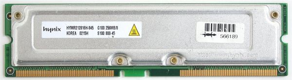 Memory hymr212816h-845 g100 256mb/8 s100 800-45, 0215h, 184p