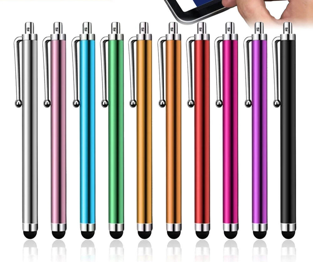10Pack Stylus Pens For Touch Screen iPad iPhone Samsung Phone Tablet Universal