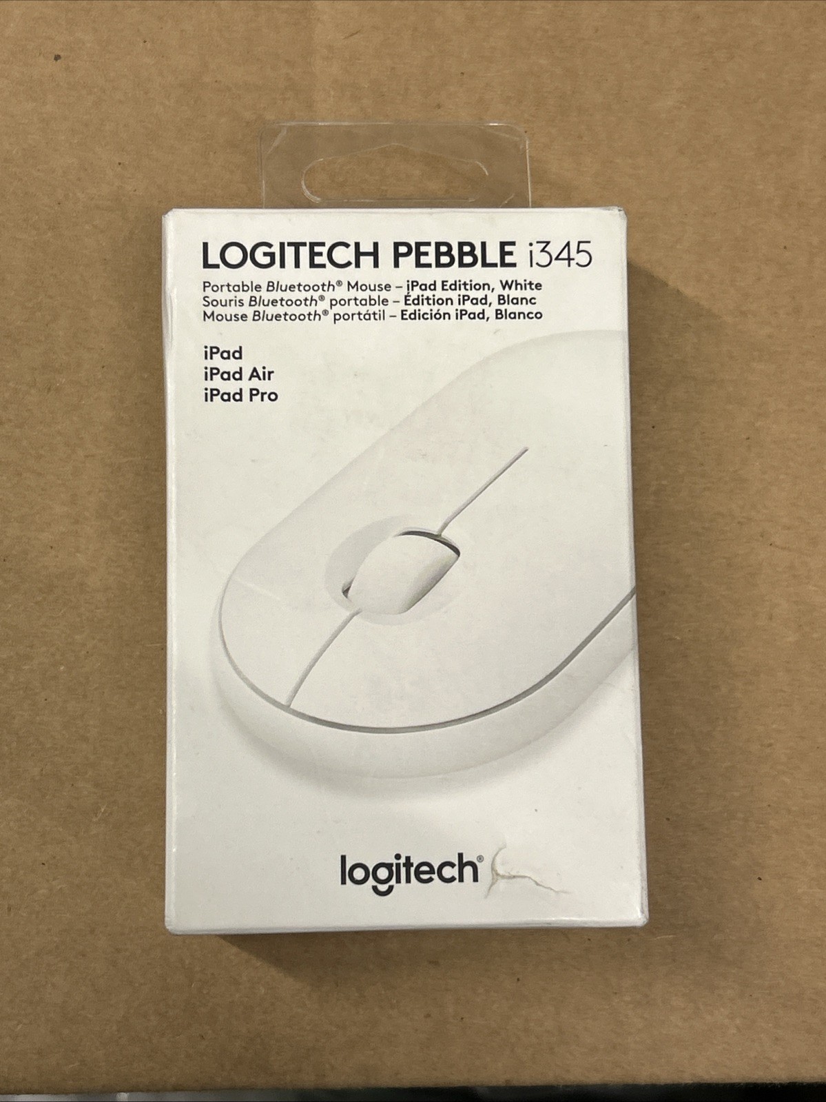 Logitech Pebble i345 Bluetooth Wireless Mouse Silent Click Travel-Friendly