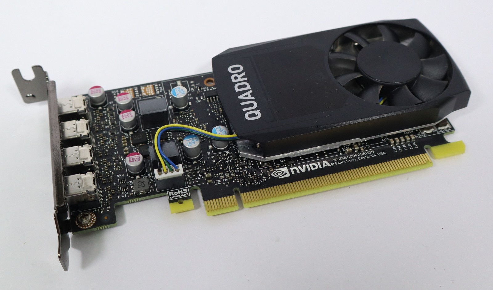 DELL NVIDIA Quadro P620 2GB GDDR5 4x Mini DisplayPort Low Profile GPU KN802